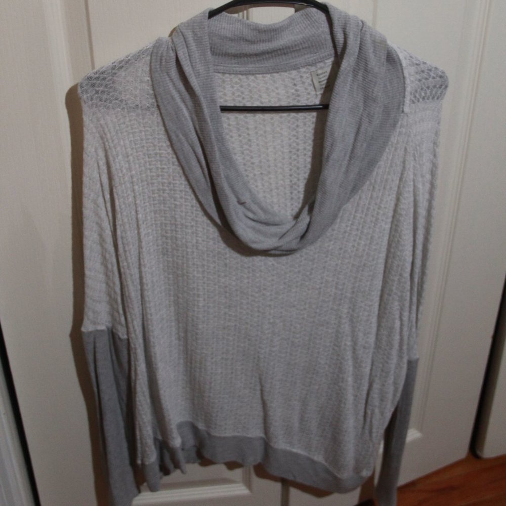 Anthropologie Gray Sweater